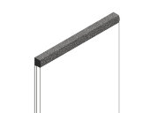 Молдинг 15х15 мм HiWood D15V2 S387 цвет под дерево из фитополимера 2.7м