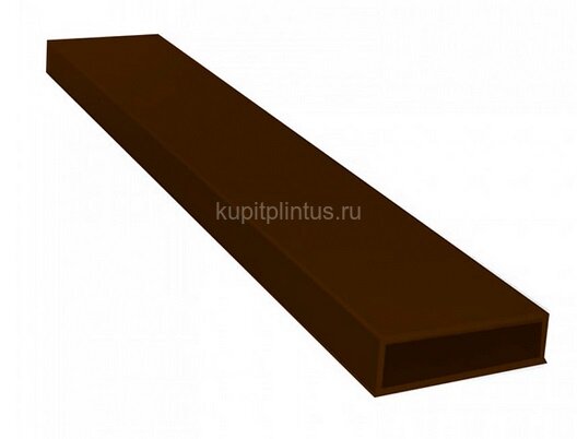 Заказать Профиль поперечины для москитной сетки 21х5 мм 8017 (корич) 3 м 