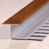 Алюминиевый профиль Т-образный 16 мм Т-16 Л Вишня 2,7 м Алюминиевый профиль Т-образный 16 мм Т-16 Л Вишня 2,7 м