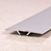 Порог одноуровневый из алюминия ПО-35 серебро матовое 2,7 м Порог одноуровневый из алюминия ПО-35 серебро матовое 2,7 м