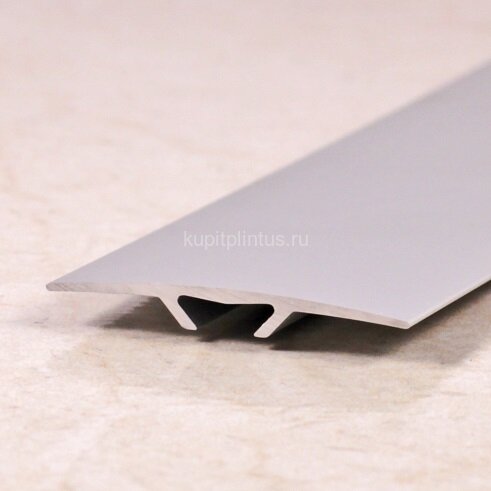 Заказать Порог одноуровневый из алюминия ПО-35 серебро матовое 2,7 м Заказать Порог одноуровневый из алюминия ПО-35 серебро матовое 2,7 м