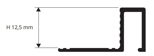 Заказать Профиль П-образный 12,5 мм Progress PRFOS 125 латунь шлифованная 2,7 м Заказать Профиль П-образный 12,5 мм Progress PRFOS 125 латунь шлифованная 2,7 м