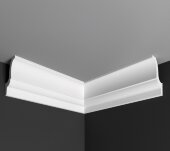 Угол внутренний к плинтусу Де-Багет П 14 40/60 (10*4) белый