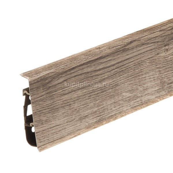 Заказать Напольный плинтус Cezar Hi-Line Prestige 75 мм цвет 145 под дерево 2,5 м 