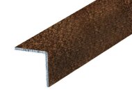 Уголок из алюминия 30х30 мм КР Медный антик (порошковая эмаль) 2,7 м