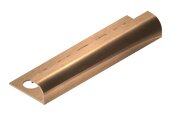 Латунный С-профиль 10 мм ЛПО-10-брш латунный браш 2.7 м Латунный С-профиль 10 мм ЛПО-10-брш латунный браш 2.7 м