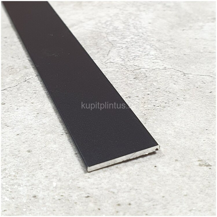 Заказать Алюминиевая полоса 30х1.5 мм ПА-30-28 черный матовый 2.7 м 