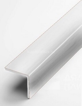 Заказать Алюминиевый уголок защитный 30х30 мм прямой PV75-35 светло серый Ral 7035 2,7 м 