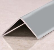 Алюминиевый уголок 30х30 мм PV65-34 темно-серый Ral 7000 2,7 м Алюминиевый уголок 30х30 мм PV65-34 темно-серый Ral 7000 2,7 м