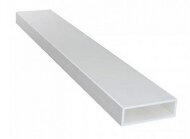 Профиль поперечины для москитной сетки 21х5 мм 9016 (белый) 3 м Профиль поперечины для москитной сетки 21х5 мм 9016 (белый) 3 м