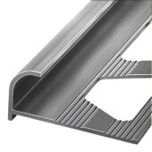 Профиль алюминиевый С-образный ПО-10 серебро матовое браш 2,7 м Профиль алюминиевый С-образный ПО-10 серебро матовое браш 2,7 м