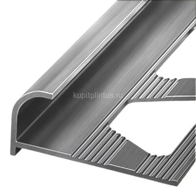 Заказать Профиль алюминиевый С-образный ПО-10 серебро матовое браш 2,7 м Заказать Профиль алюминиевый С-образный ПО-10 серебро матовое браш 2,7 м
