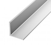 Алюминиевый уголок анодированный серебро 20х20х1,5 мм 3 м
