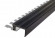 Заказать Противоскользящий закладной гибкий профиль FlexStep 25 мм FS-25 черный 2,7 м 