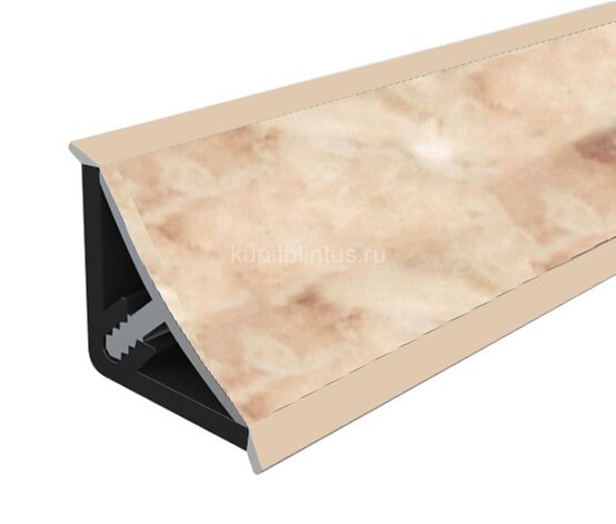 Заказать Плинтус для столешницы 14х14 Cezar Mini вогнутый 013 Мрамор темный 3 м Заказать Плинтус для столешницы 14х14 Cezar Mini вогнутый 013 Мрамор темный 3 м