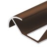 Заказать Профиль под плитку для наружных углов округлый 12 мм алюминий PV71-07 Бронза блестящая 2,7 м Заказать Профиль под плитку для наружных углов округлый 12 мм алюминий PV71-07 Бронза блестящая 2,7 м