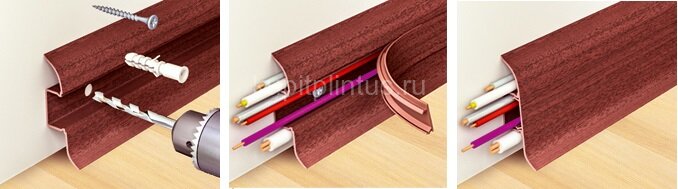 Заказать Плинтус напольный пластиковый IDEAL Комфорт 263 Клен северный 2,5 м Заказать Плинтус напольный пластиковый IDEAL Комфорт 263 Клен северный 2,5 м