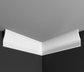 Угол внутренний к плинтусу Де-Багет П 15 25/55 (15*4) белый