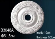 Потолочная розетка Перфект B3048A 610 мм