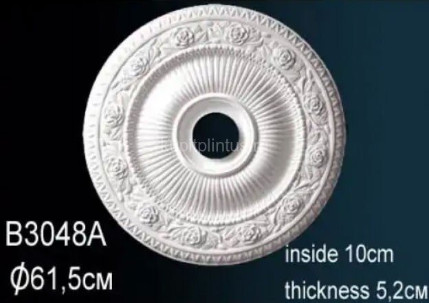 Заказать Потолочная розетка Перфект B3048A 610 мм Заказать Потолочная розетка Перфект B3048A 610 мм