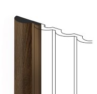 Финишный молдинг 12х36 мм HiWood LF140A BR489G под дерево 2,7 м Финишный молдинг 12х36 мм HiWood LF140A BR489G под дерево 2,7 м