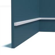 Молдинг Перфект Плюс P202 белый ударопрочный полимер 15х19х2000 мм Молдинг Перфект Плюс P202 белый ударопрочный полимер 15х19х2000 мм