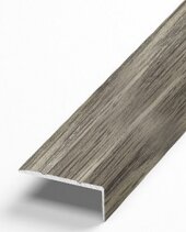 Угловой порог из алюминия Д3 КД Дуб пепельный (декорированный) 2,7 м Угловой порог из алюминия Д3 КД Дуб пепельный (декорированный) 2,7 м