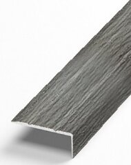 Порог угловой из алюминия Д1 Л Дуб арктик (ламинированный) 2,7 м Порог угловой из алюминия Д1 Л Дуб арктик (ламинированный) 2,7 м