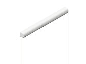 Молдинг 15х15 мм HiWood D15V2 W41 цвет под дерево из фитополимера 2.7м