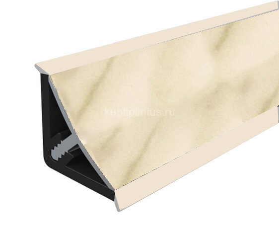 Заказать Плинтус для столешницы 14х14 Cezar Mini вогнутый 012 Мрамор Каррара 3 м Заказать Плинтус для столешницы 14х14 Cezar Mini вогнутый 012 Мрамор Каррара 3 м