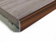 Алюминиевый L-образный профиль ПО-Г9 Бронза глянец 2,7 м Алюминиевый L-образный профиль ПО-Г9 Бронза глянец 2,7 м