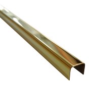 П-профиль из нержавеющей стали 10х10 мм SU102-10H ZG золото глянец 2,7м