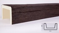 Декоративная балка из полиуретана 100х160 мм Уникс Модерн М16 Темный дуб 3 м Декоративная балка из полиуретана 100х160 мм Уникс Модерн М16 Темный дуб 3 м