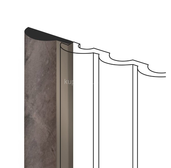 Заказать Финишный молдинг 12х36 мм HiWood LF140A BR492 под дерево 2,7 м Заказать Финишный молдинг 12х36 мм HiWood LF140A BR492 под дерево 2,7 м