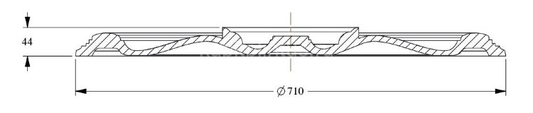 Заказать Потолочная розетка Orac Decor Purotouch R23 диаметром 71 см Заказать Потолочная розетка Orac Decor Purotouch R23 диаметром 71 см
