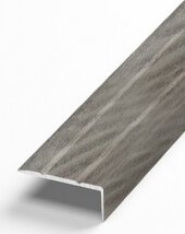 Угловой порог из алюминия Д3 КД Дуб арктик (декорированный) 2,7 м Угловой порог из алюминия Д3 КД Дуб арктик (декорированный) 2,7 м