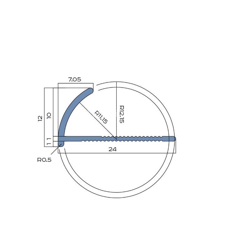 Заказать С-профиль для плитки внешний 10 мм NEEXY PV17-02 MS серебро матовое 2.7 м Заказать С-профиль для плитки внешний 10 мм NEEXY PV17-02 MS серебро матовое 2.7 м