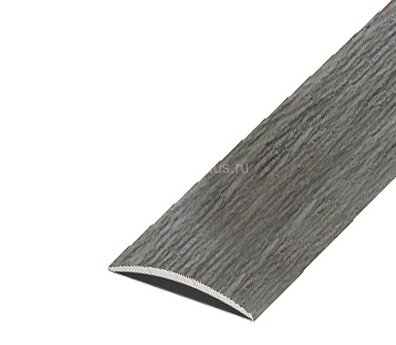 Заказать Порог одноуровневый из алюминия ламинированный А30 Л Дуб арктик 2,7 м 
