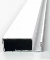 Алюминиевый профиль для москитной сетки 10х24 мм 9016 (белый) 3 м