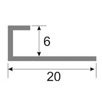 Заказать Профиль П-образный из алюминия ПО-95 серебро глянец 2,7 м Заказать Профиль П-образный из алюминия ПО-95 серебро глянец 2,7 м