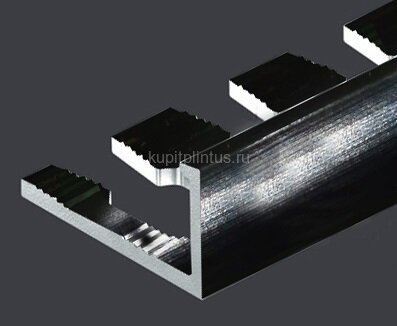 Заказать Гибкий L-профиль алюминиевый 12 мм PV06-19 черный блестящий 2,7 м Заказать Гибкий L-профиль алюминиевый 12 мм PV06-19 черный блестящий 2,7 м