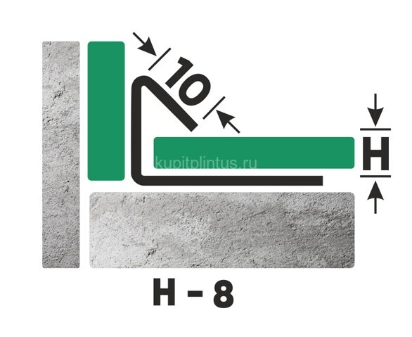 Заказать Внутренний угловой профиль стальной 8 мм Fi 8 S сатинированная сталь 2,7 м Заказать Внутренний угловой профиль стальной 8 мм Fi 8 S сатинированная сталь 2,7 м