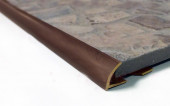 Профиль С-образный (раскладка) 10 мм ЛПО-9 латунный старая бронза 2,7 м