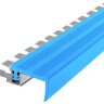 Заказать Противоскользящий закладной гибкий профиль FlexStep 25 мм FS-25 голубой 2,7 м 