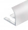Заказать Профиль для плитки внешний гибкий С-образный алюминий 8 мм PV25-03 серебро блестящее 2,7 м 