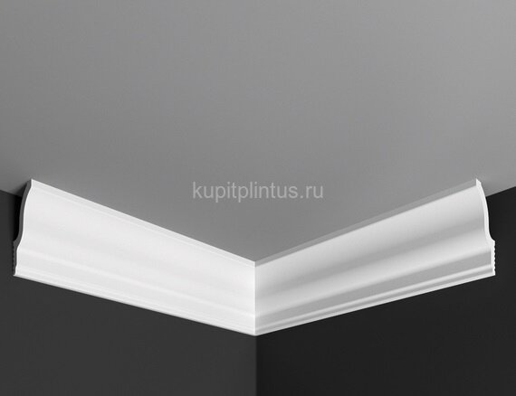 Заказать Угол внутренний к плинтусу Де-Багет П 17 25/55 (15*4) белый 