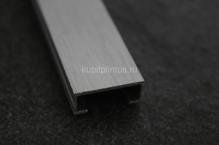 Заказать Алюминиевый П-профиль 7х10 мм Б-7 серебро браш 3 м Заказать Алюминиевый П-профиль 7х10 мм Б-7 серебро браш 3 м