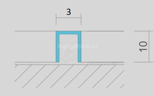 Заказать П-профиль из нержавеющей стали 3х10 мм SUP03-10H ZG золото глянец 2,7м Заказать П-профиль из нержавеющей стали 3х10 мм SUP03-10H ZG золото глянец 2,7м
