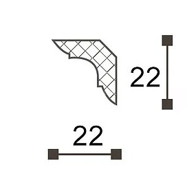 Заказать Потолочный плинтус (карниз) NMC LX-23 2 м Заказать Потолочный плинтус (карниз) NMC LX-23 2 м