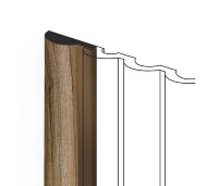 Финишный молдинг 12х36 мм HiWood LF140A BR495 под дерево 2,7 м Финишный молдинг 12х36 мм HiWood LF140A BR495 под дерево 2,7 м